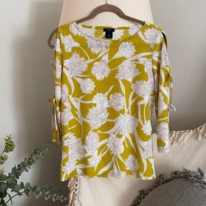 Ann Taylor Floral Blouse